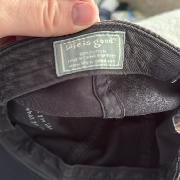 Life is good America hat with adjustable back - Picture 3 of 3